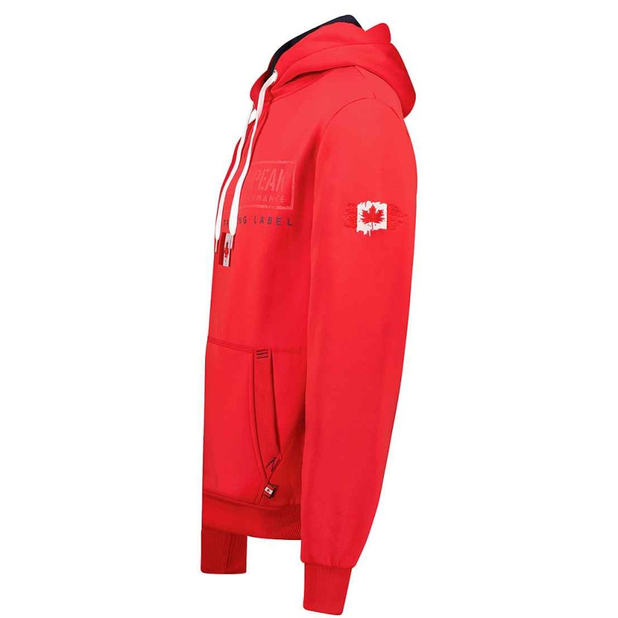 Man Canadian Peak Sweat | Gasikeak Red Rm Men 054