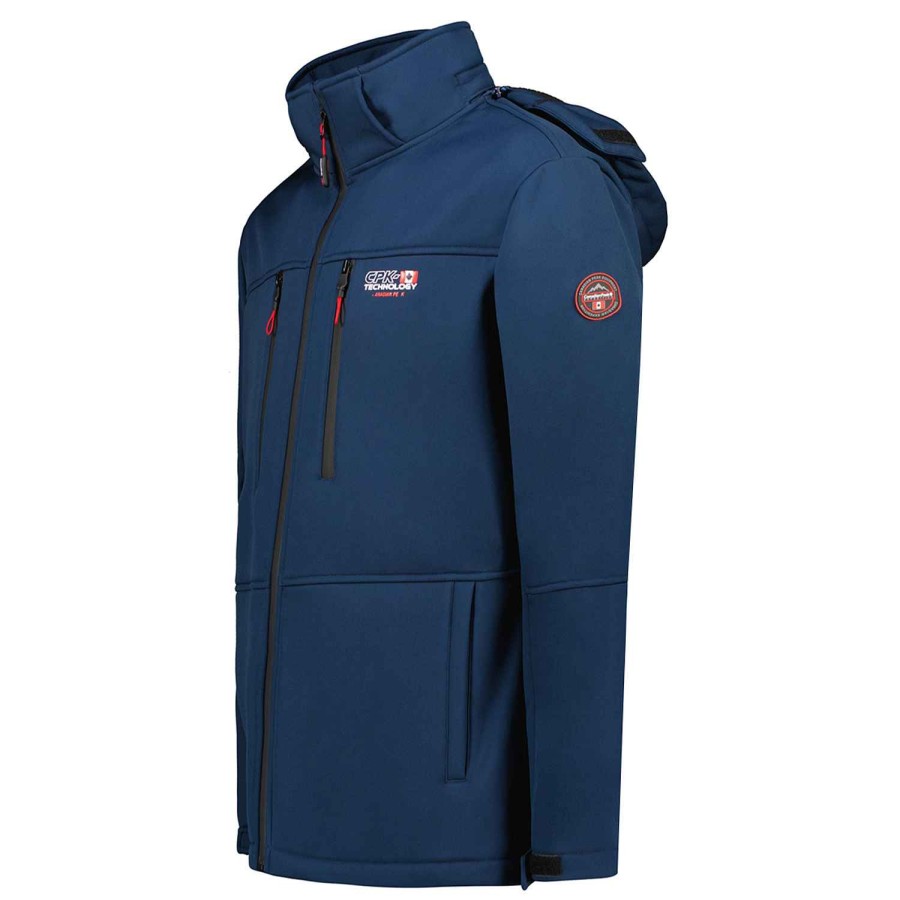 Man Canadian Peak Soft Shell | Timmexeak Navy Rm Men 056