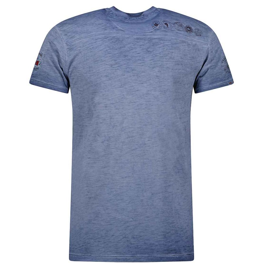 Man Canadian Peak T-Shirt | Jimperableak Navy Rm Men 249