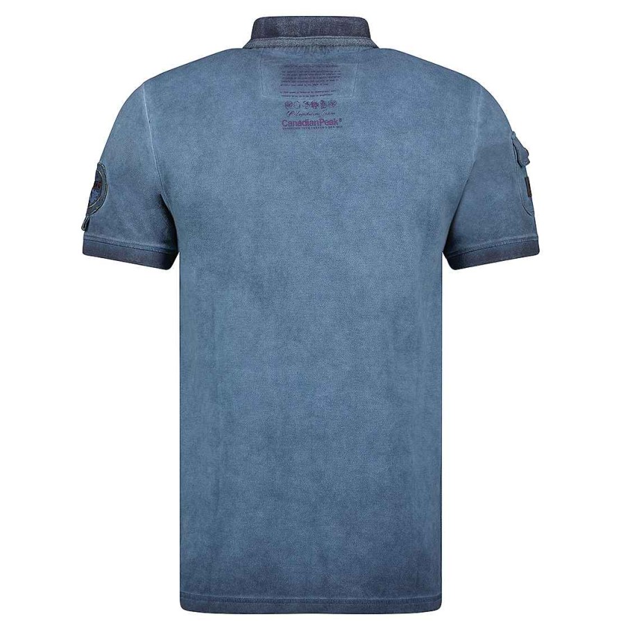 Man Canadian Peak Polo | Kinflateak Blue Rm Men 254