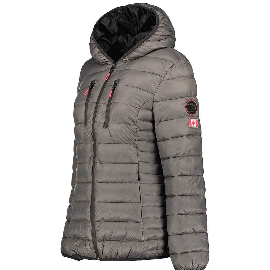 Women Canadian Peak Jacket | Alareak Dgrey Bs Rm Lady 096