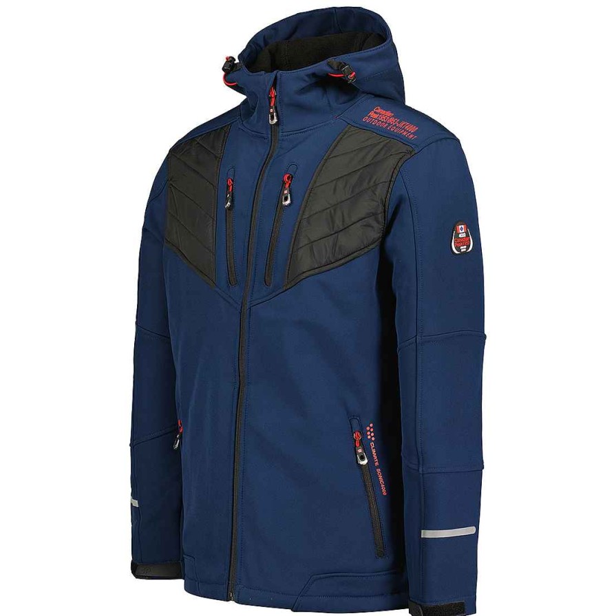 Man Canadian Peak Soft Shell | Tarkneak Navy Rm Men 009