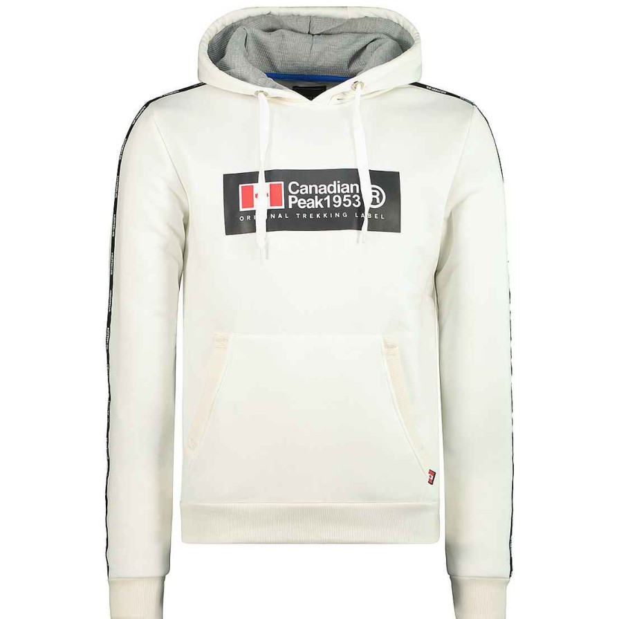 Man Canadian Peak Sweat | Gathleak White Rm Men 054