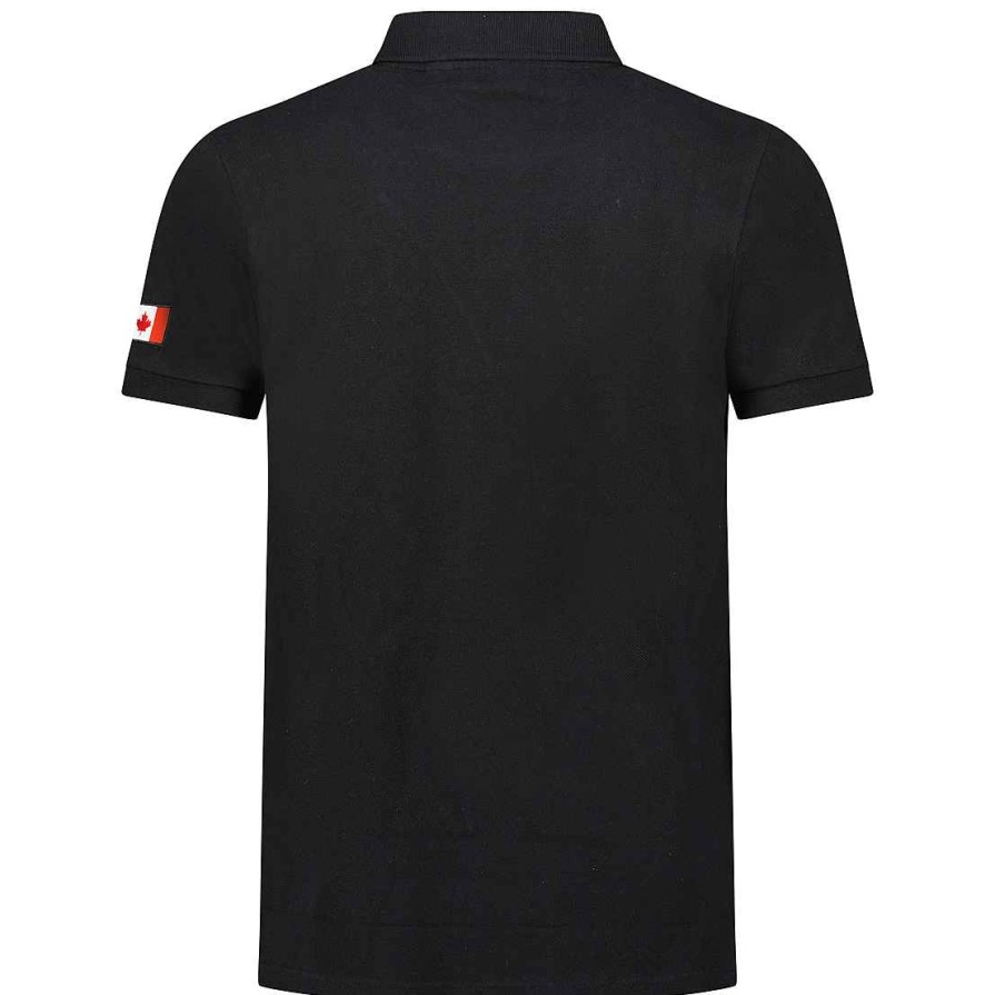 Man Canadian Peak Polo | Klubeak Black Rm Men 419