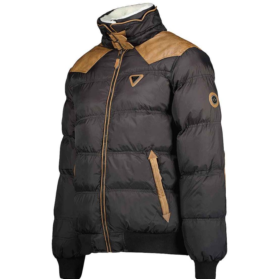 Man Canadian Peak Jacket | Barillo Black Bs Cp Men 001