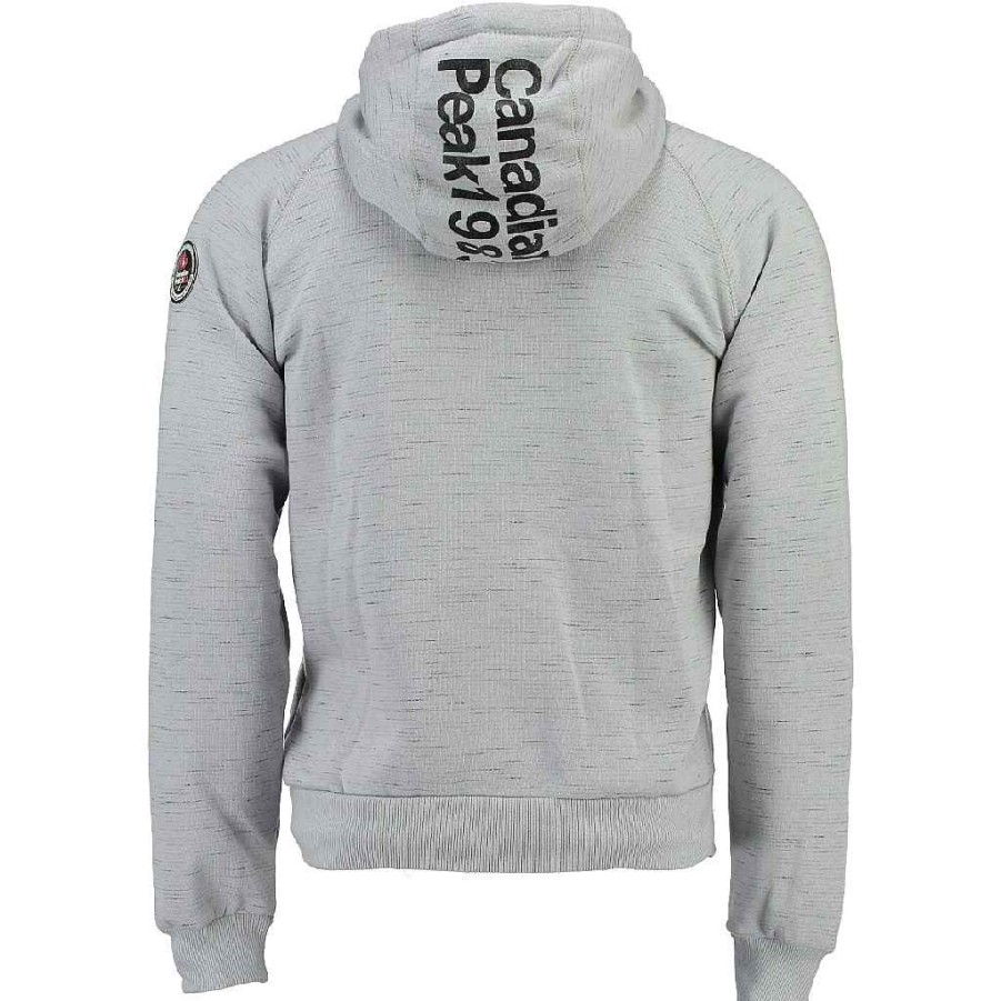 Man Canadian Peak Sweat | Factory Gray Men 100 Rm