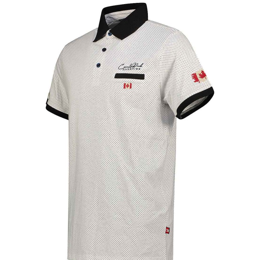 Man Canadian Peak Polo | Kingdomeak White Rm Men 207