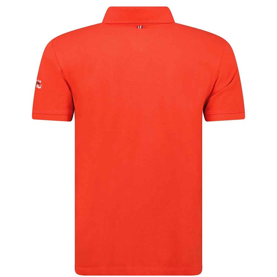 Man Canadian Peak Polo | Krooseak Red Men 235